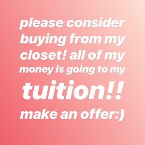 Please Help & Purchase So I Can Pay My Tuition♥️